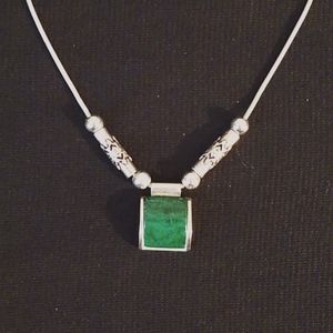 Malachite necklace